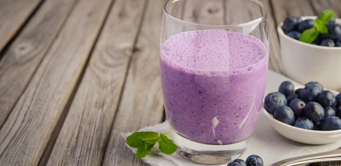 Blåbærsmoothie med Atpro Complete