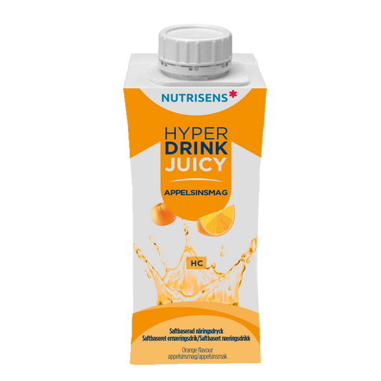 Hyperdrink Juicy 200 ml. - Appelsin